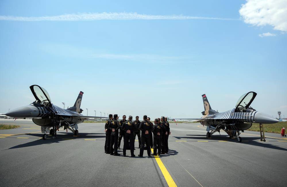 Konya’dan İstanbul’a gökyüzünde Fetih gösterisi 7